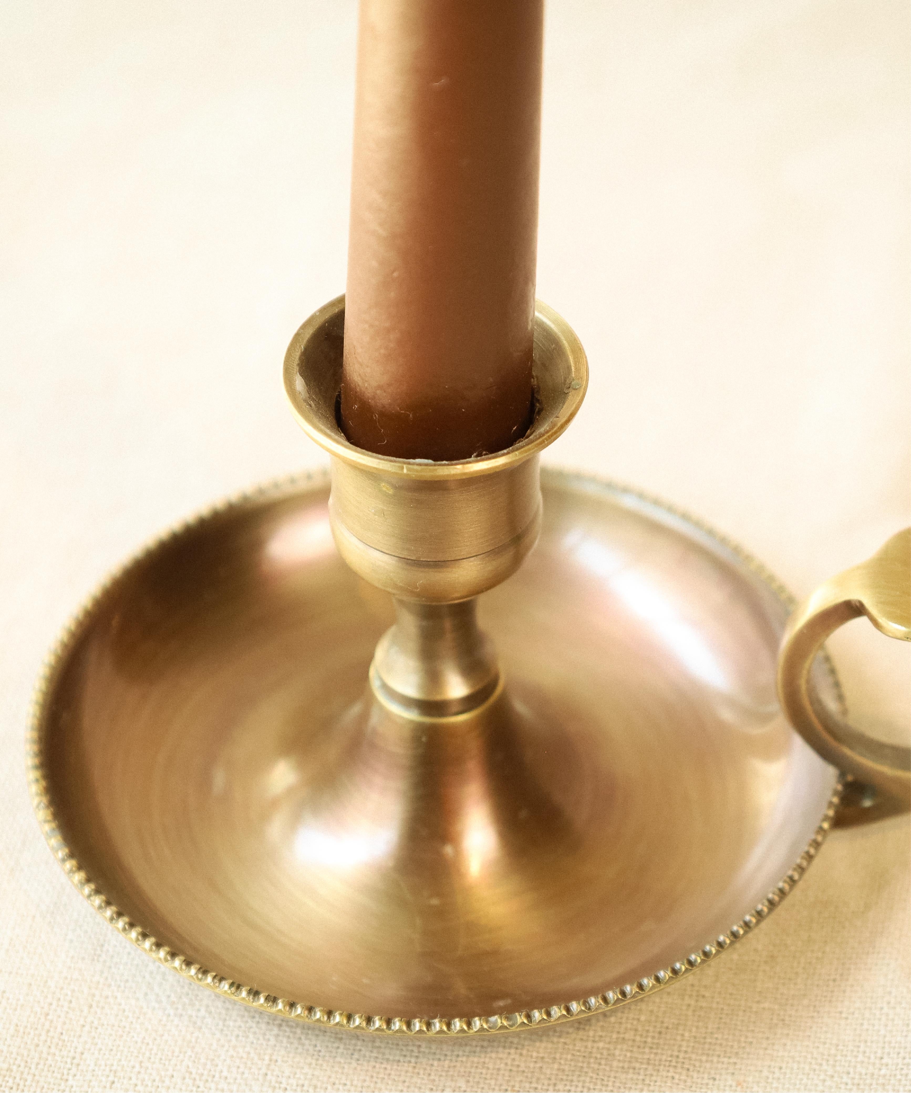 حامل شموع نحاسي