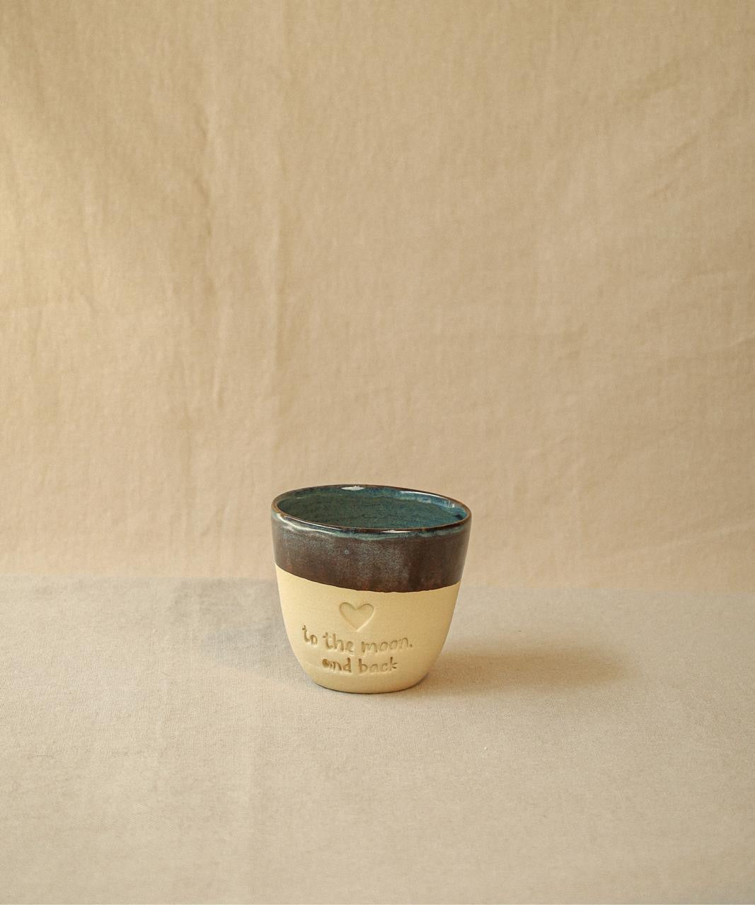 Words Ceramic Mug – Handmade Quote Cup