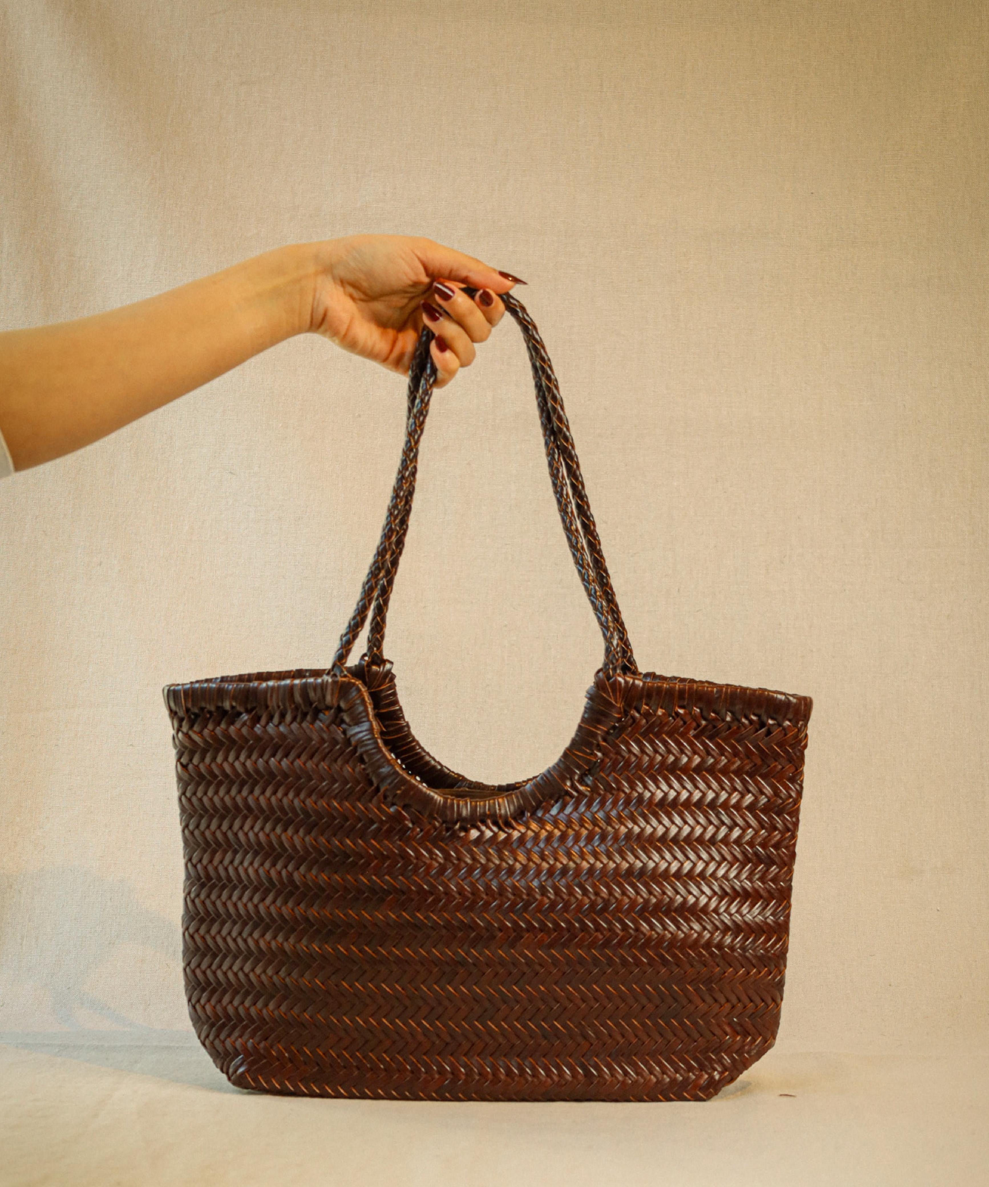 The Solene: Luxury Handwoven Leather bag