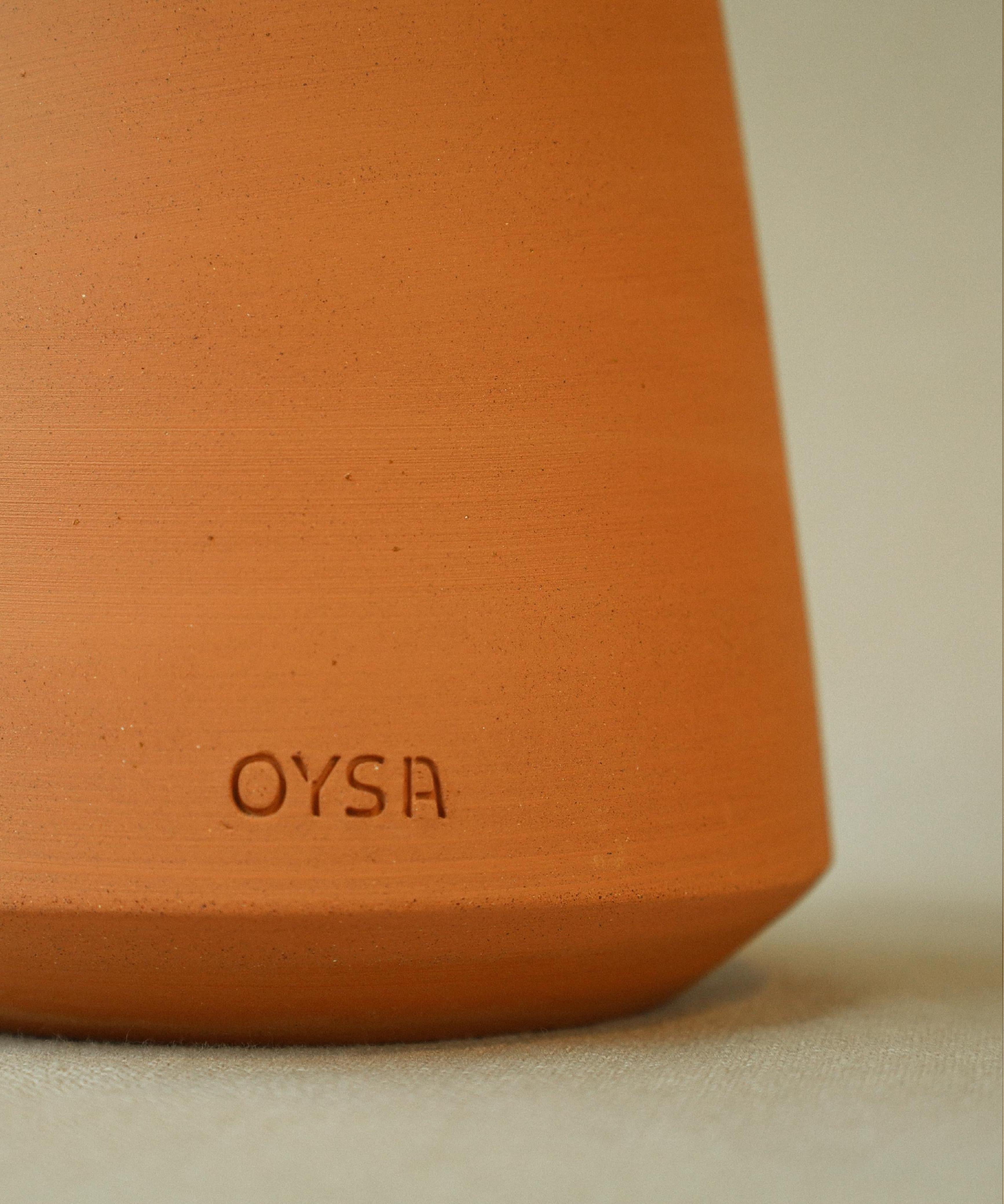 OYSA x TURA Clay Bottle – Handmade Terracotta Water Jar