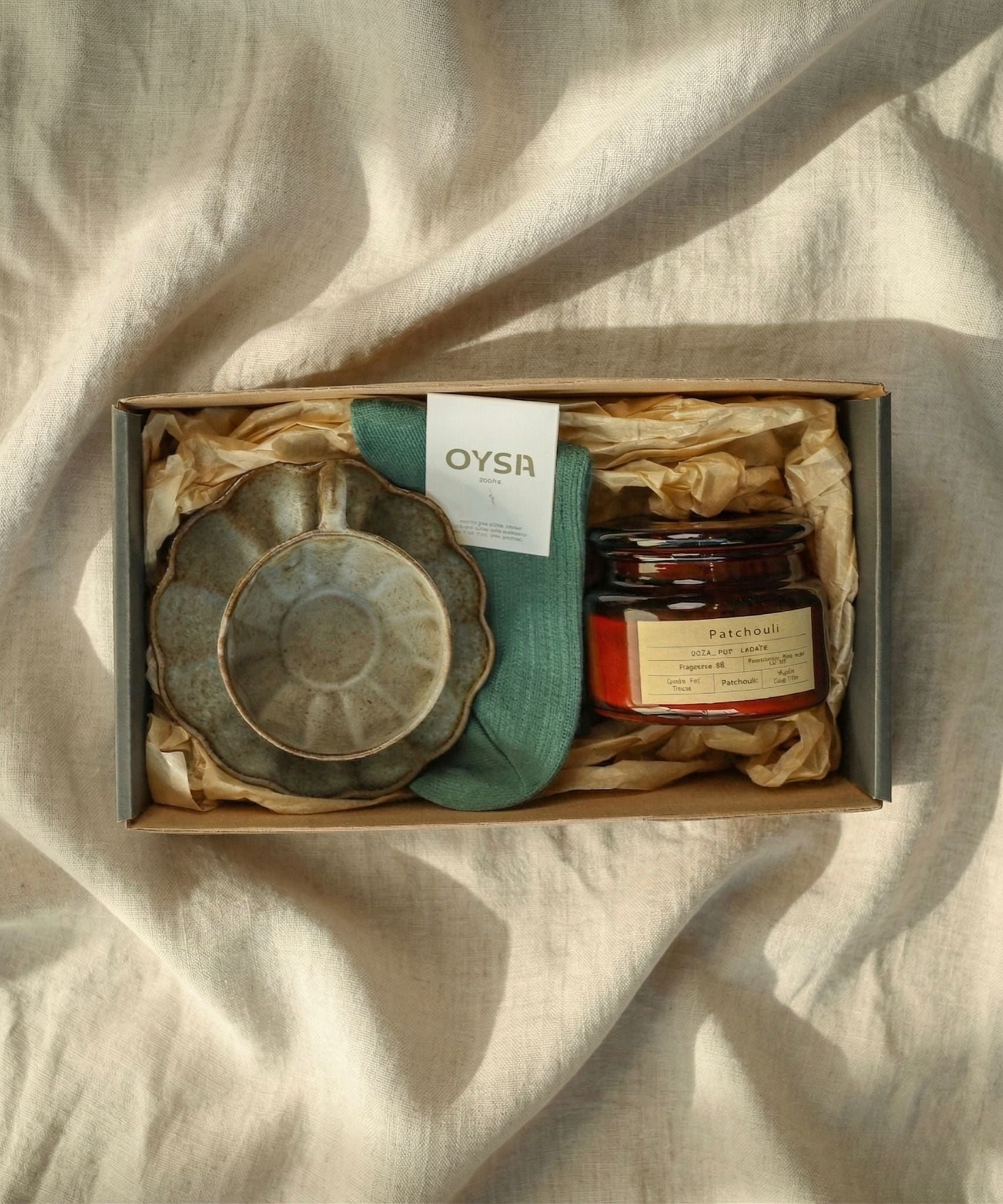 هدية ڤينتج وشمعة