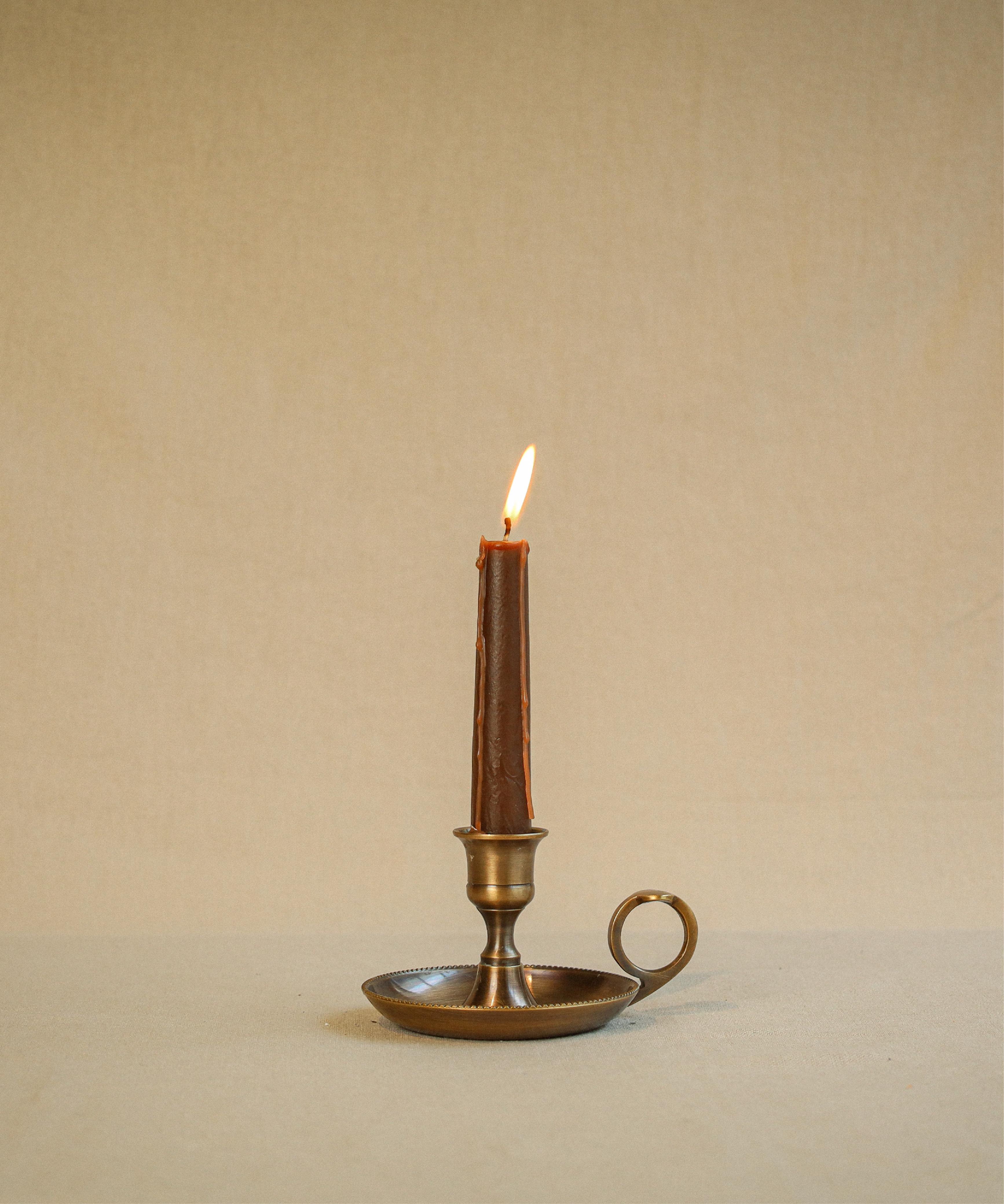 حامل شموع نحاسي