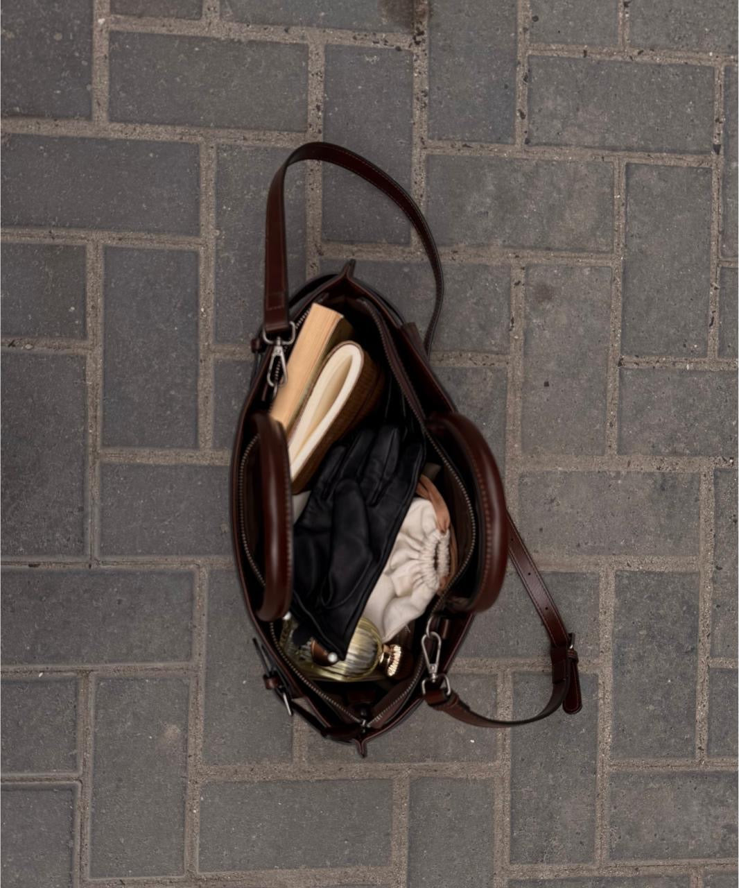 Bruna leather bag