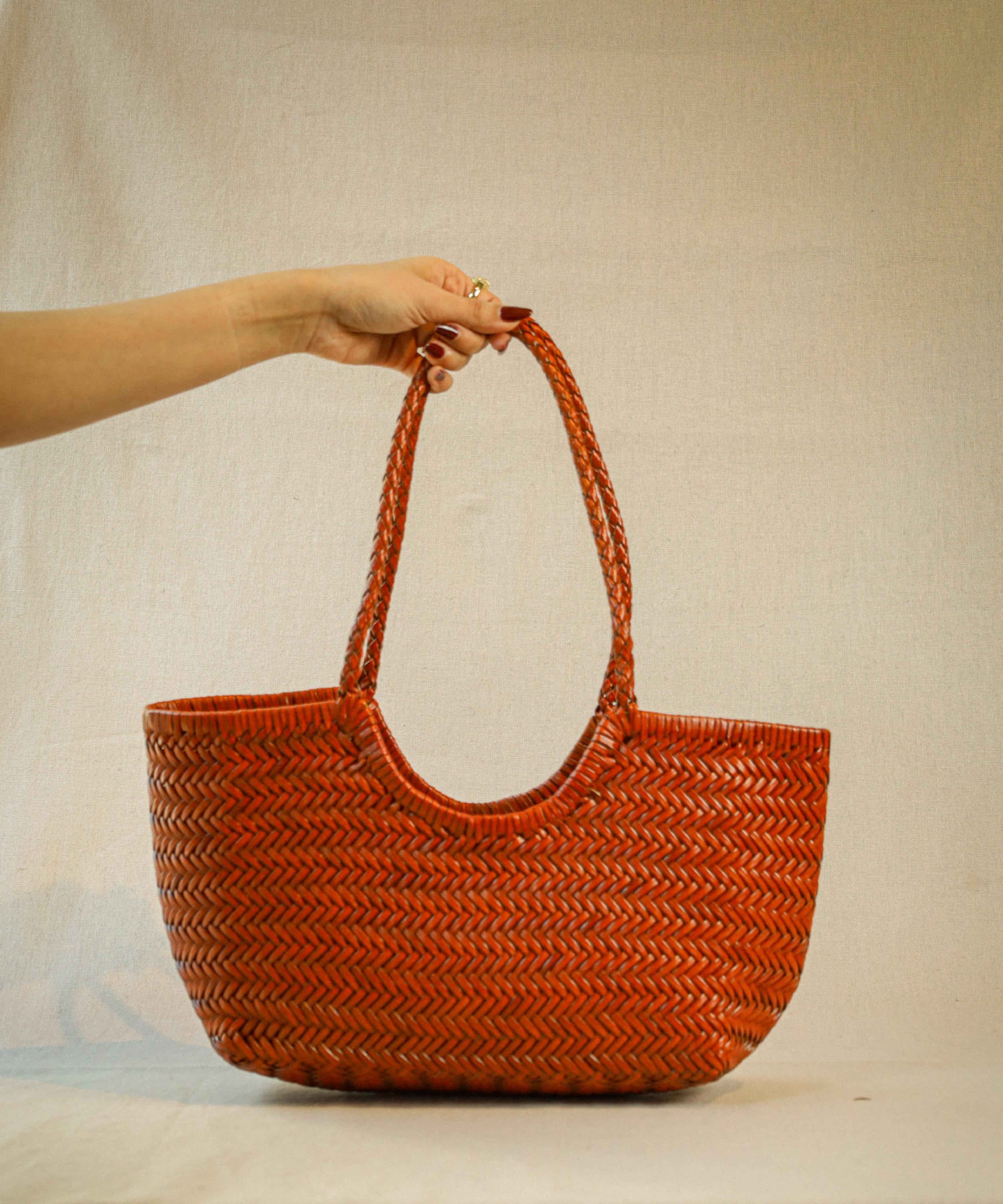 The Solene: Luxury Handwoven Leather bag