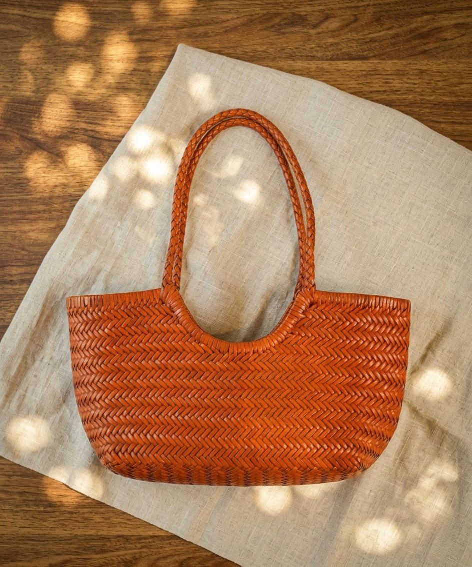 The Solene: Luxury Handwoven Leather bag