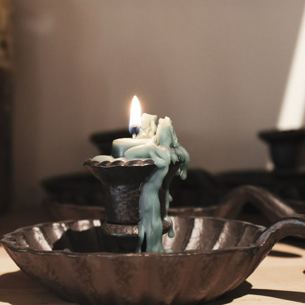 Cast iron Candle Holder