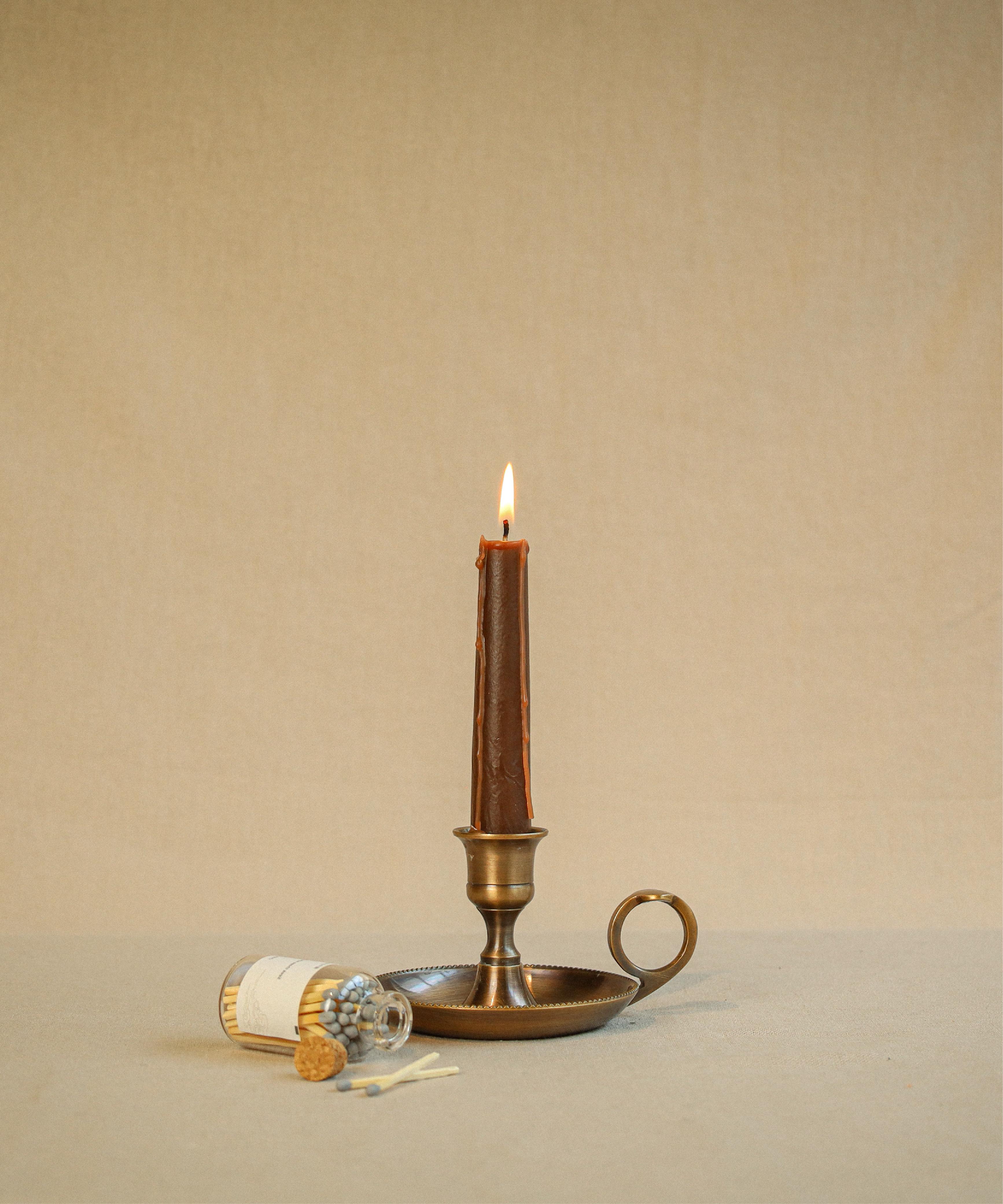 حامل شموع نحاسي
